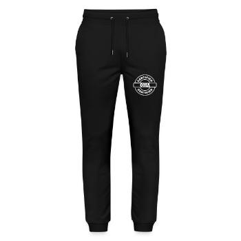 Oma - Stanley/Stella Unisex Bio Jogginghose Mover  - Schwarz - Vorne - Marisol (170cm) & Nik (191cm)
