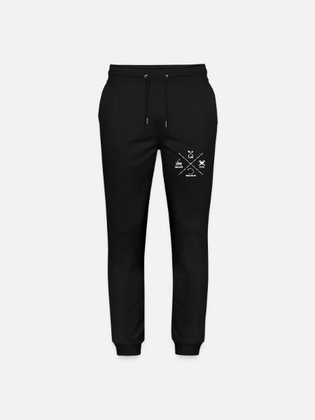 Zimmermann Zimmerer - Stanley/Stella Unisex Bio Jogginghose Mover  - Schwarz