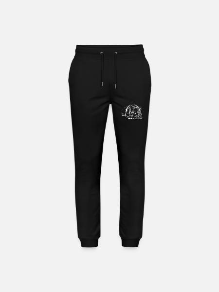 STAFFORDSHIRE BULL TERRIER Bull Terrier Wilsigns - Stanley/Stella Mover økologiske unisex joggingbukser - sort