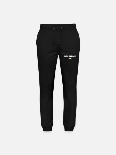 Free Palestine - Stanley/Stella Mover Unisex Organic Jogging Trousers - black