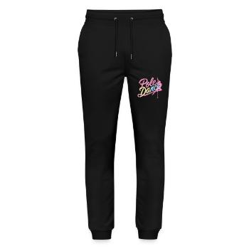 Pole Dance Pole Tänzerin Stangentanz - Stanley/Stella Unisex Bio Jogginghose Mover  - Schwarz - Vorne - Marisol (170cm) & Nik (191cm)