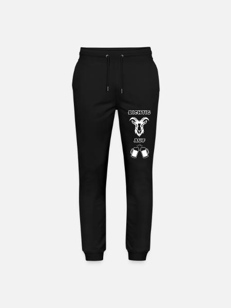 RICHTI BOCK AUF BIER - Stanley/Stella Unisex Bio Jogginghose Mover  - Schwarz