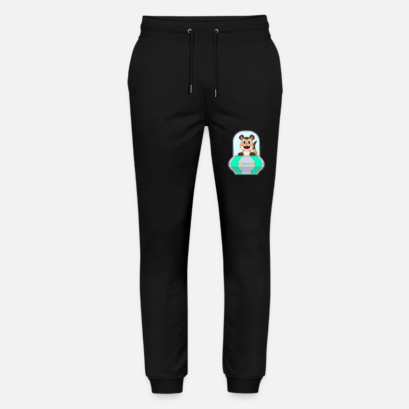 Suricates avec bateau - Pantalon de jogging bio MOVER Stanley/Stella unisexe - noir