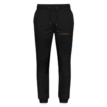 drink drank drunk quote - Stanley/Stella Mover Unisex Organic Jogging Trousers - black - Front - Marisol (170cm) & Nik (191cm)