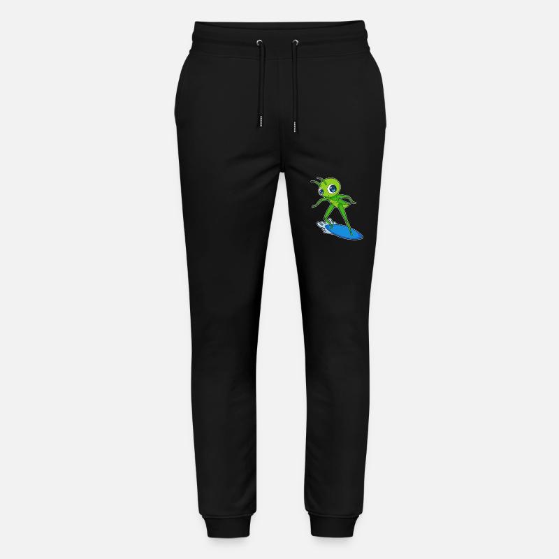 Caterpillar Surfer Surbrett - Pantalon de jogging bio MOVER Stanley/Stella unisexe - noir