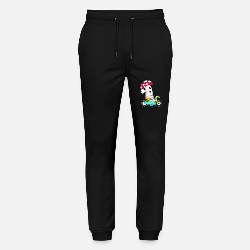 Vélo Pilz - Pantalon de jogging bio MOVER Stanley/Stella unisexe - noir