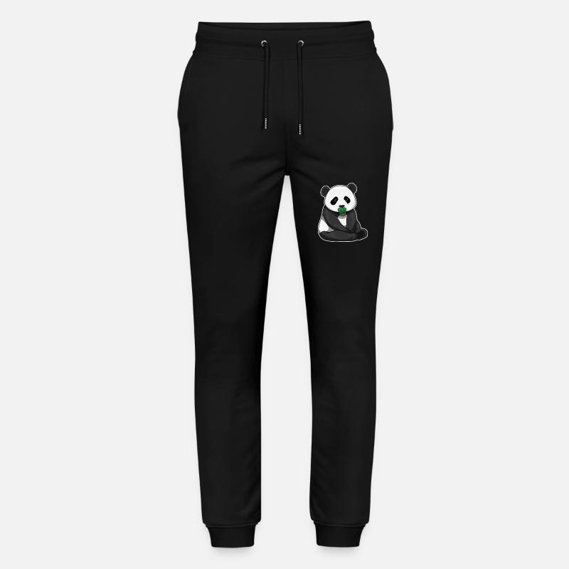 Panda Schnuller - Stanley/Stella Unisex Bio Jogginghose Mover  - Schwarz