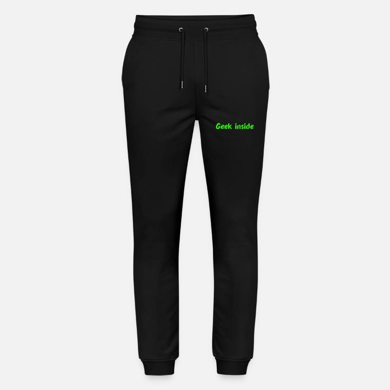 Geek inside - Stanley/Stella Mover Unisex Organic Jogging Trousers - black