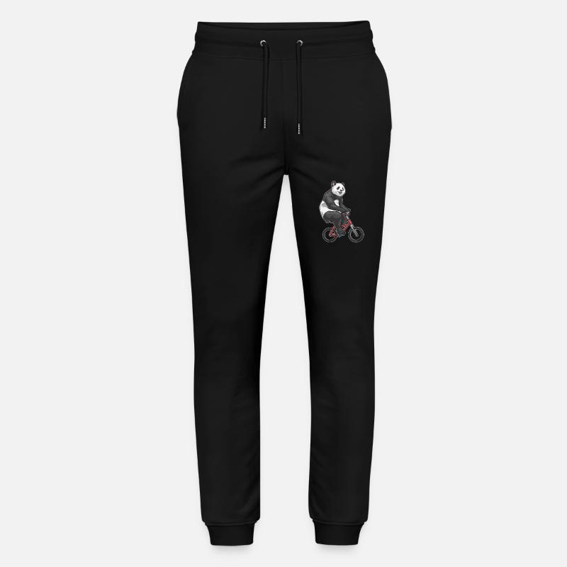 Vélo Panda - Pantalon de jogging bio MOVER Stanley/Stella unisexe - noir