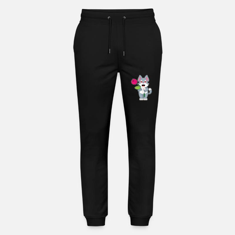 Fleur de chat - Pantalon de jogging bio MOVER Stanley/Stella unisexe - noir