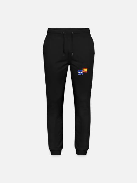 Honduras Spain Flag Spaniards Hondurans - Stanley/Stella Mover Unisex Organic Jogging Trousers - black