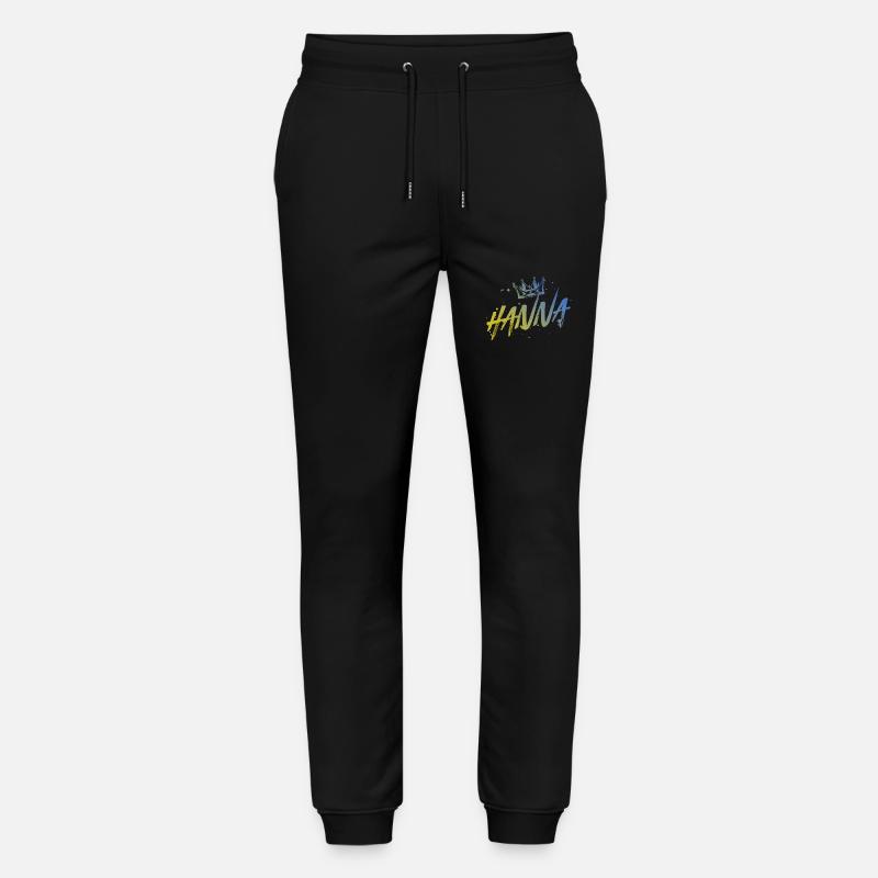 Hanna - Stanley/Stella Unisex Bio Jogginghose Mover  - Schwarz