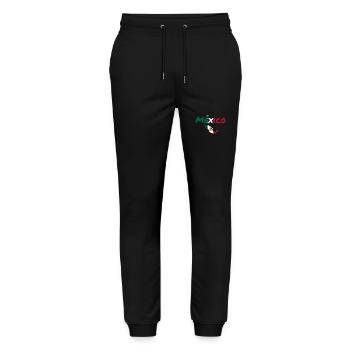 México Map Mexico Mexican Flag Mexicans - Stanley/Stella Mover Unisex Organic Jogging Trousers - black - Front - Marisol (170cm) & Nik (191cm)