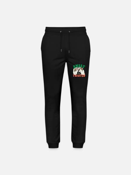 SWEET BUT TWISTED, CHRISTMAS GIFT - Stanley/Stella Mover Unisex Organic Jogging Trousers - black