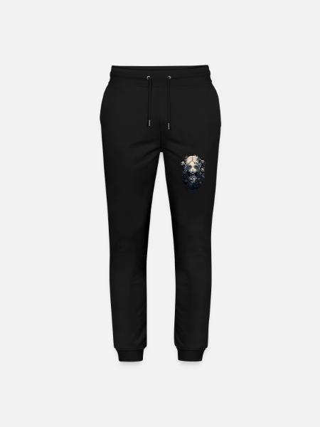 Gothic Girl Halloween Fantasy Dark - Stanley/Stella Mover Unisex Organic Jogging Trousers - black