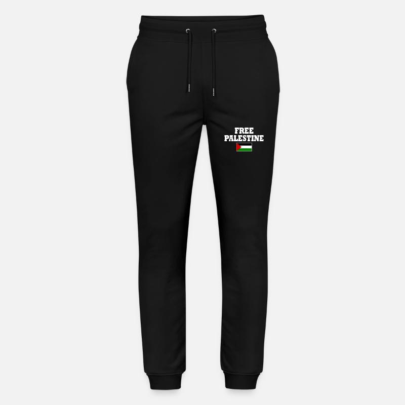 Free palestine فلسطين حرة - Stanley/Stella Unisex Bio Jogginghose Mover  - Schwarz