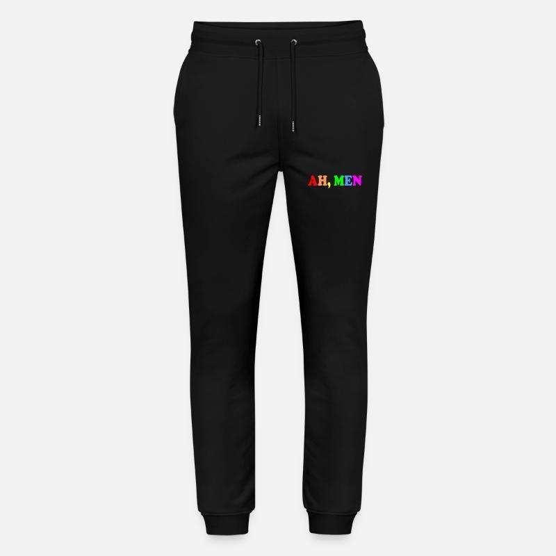 Ah men - Stanley/Stella Mover Unisex Organic Jogging Trousers - black