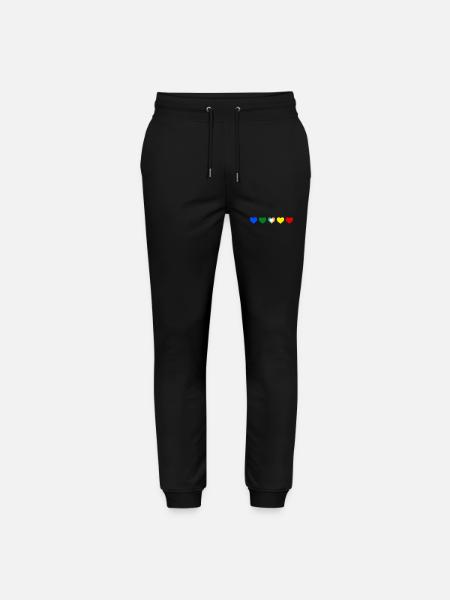 1D Love - Stanley/Stella Mover Unisex Organic Jogging Trousers - black