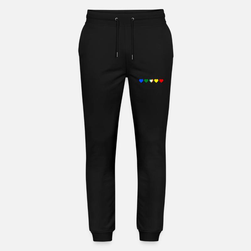 1D Love - Stanley/Stella Unisex Bio Jogginghose Mover  - Schwarz