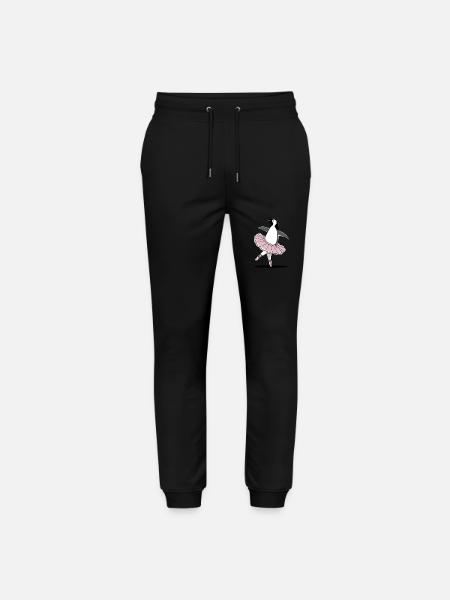 Eleganter Pinguin im Ballett-Tutu - Stanley/Stella Unisex Bio Jogginghose Mover - Schwarz
