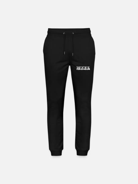 La Havane Palmiers Cuba La Havane - Pantalon de jogging bio MOVER Stanley/Stella unisexe - noir