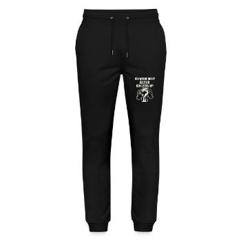 Ich werde nicht älter – Ich level up - Stanley/Stella Unisex Bio Jogginghose Mover  - Schwarz - Vorne - Marisol (170cm) & Nik (191cm)