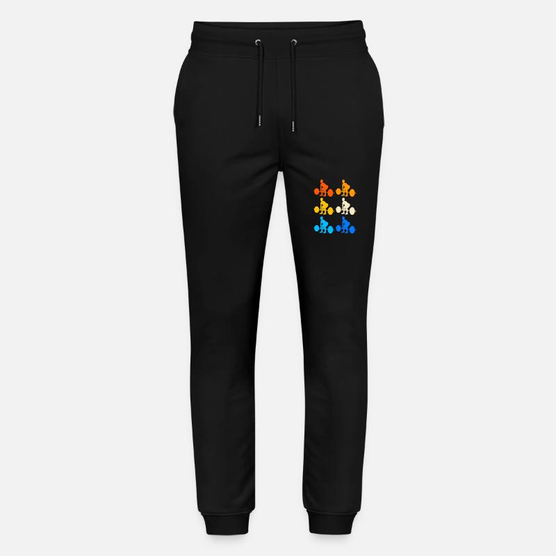 Deadlift - Stanley/Stella Unisex Bio Jogginghose Mover  - Schwarz