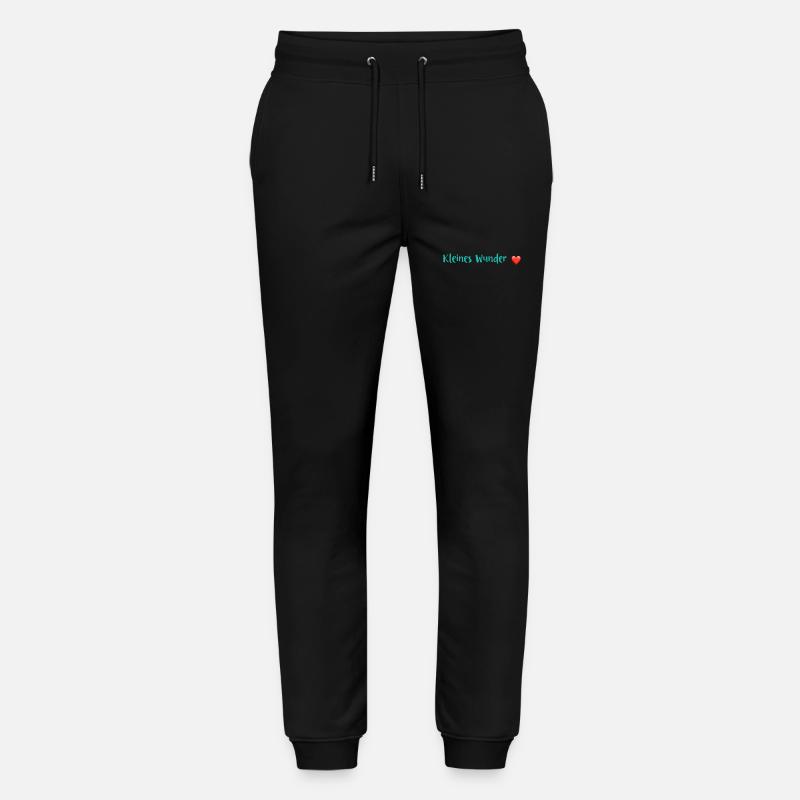 Babysprüche - Schwanger - Stanley/Stella Unisex Bio Jogginghose Mover - Schwarz