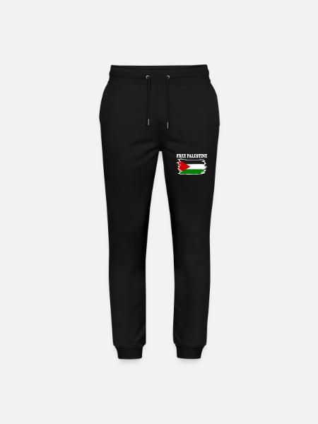 Free palestine - Pantalon de jogging bio MOVER Stanley/Stella unisexe - noir