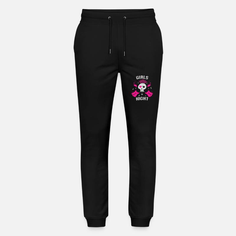 Mädelsabend - Stanley/Stella Unisex Bio Jogginghose Mover - Schwarz