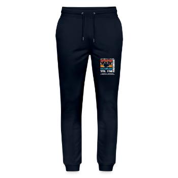 Fire brigade - Stanley/Stella Mover Unisex Organic Jogging Trousers - navy - Front - Marisol (170cm) & Nik (191cm)