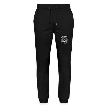 J’ai juste besoin de café et de ma tarentule - Pantalon de jogging bio MOVER Stanley/Stella unisexe - noir - Devant - Marisol (170cm) & Nik (191cm)