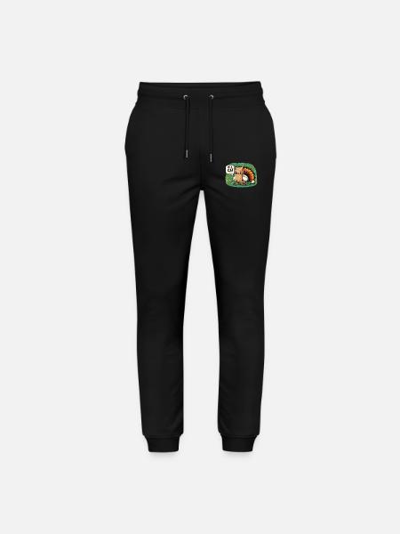Turkey Disguise, Cat Surprise - Stanley/Stella Mover Unisex Organic Jogging Trousers - black