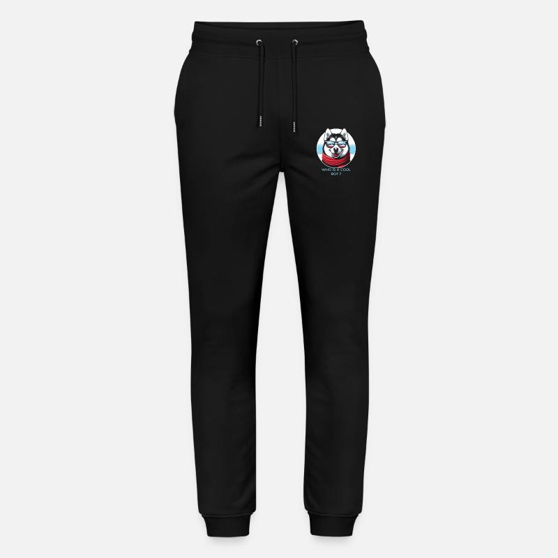 Cool Husky Showcase - Stanley/Stella Mover Unisex Organic Jogging Trousers - black