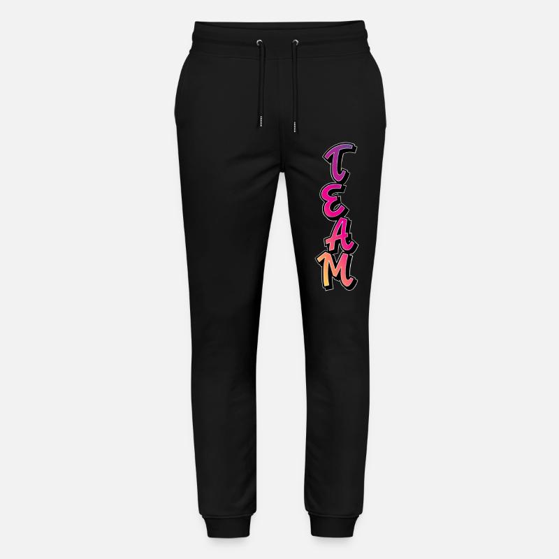 Team - Stanley/Stella Unisex Bio Jogginghose Mover  - Schwarz