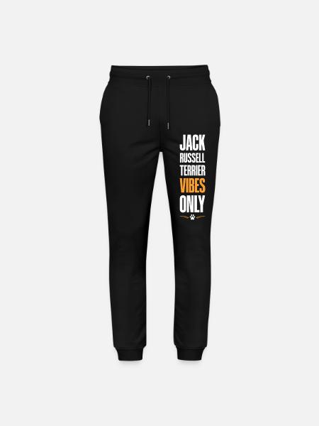 Jack Russell Terrier Vibes - Pantalon de jogging bio MOVER Stanley/Stella unisexe - noir