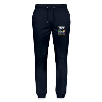 Occupational Therapist Occupational Therapy - Stanley/Stella Mover Unisex Organic Jogging Trousers - navy - Front - Marisol (170cm) & Nik (191cm)