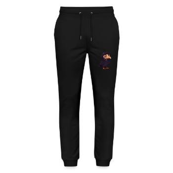 Harpy Bird Halloween Zombie - Stanley/Stella Mover Unisex Organic Jogging Trousers - black - Front - Marisol (170cm) & Nik (191cm)