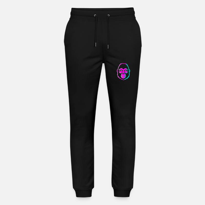 Gorille - Pantalon de jogging bio MOVER Stanley/Stella unisexe - noir