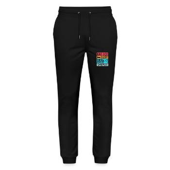 Snowboard Snowboarding Snowboard Holidays Snowboarders - Stanley/Stella Mover Unisex Organic Jogging Trousers - black - Front - Marisol (170cm) & Nik (191cm)
