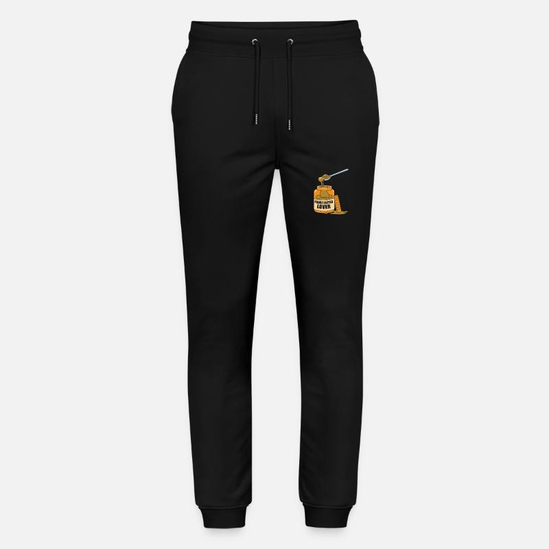 Pâte d’arachide - Pantalon de jogging bio MOVER Stanley/Stella unisexe - noir