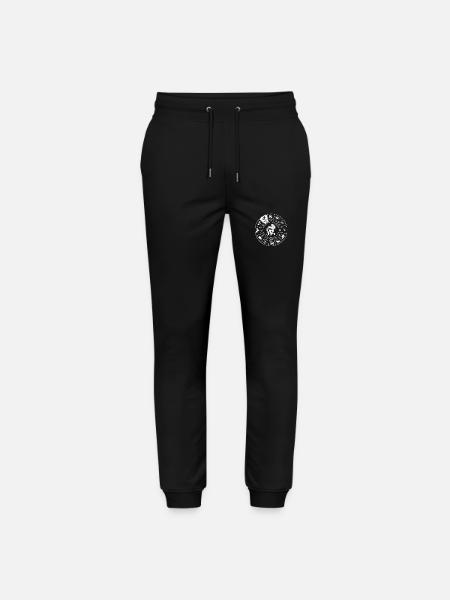 Zodiac sign Aquarius - Stanley/Stella Mover Unisex Organic Jogging Trousers - black