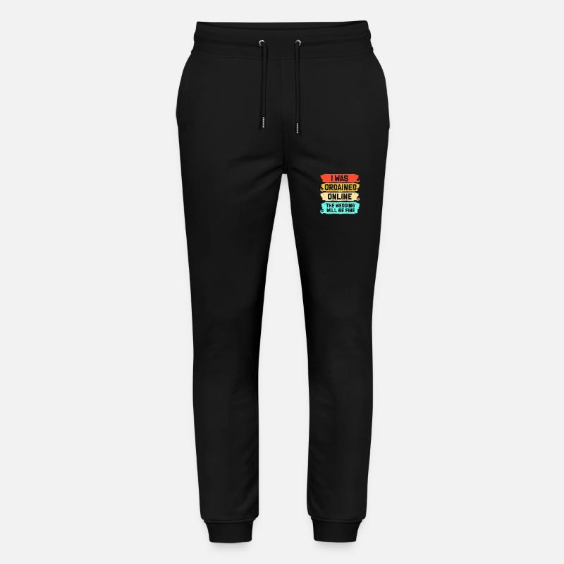 Pasteur - Pantalon de jogging bio MOVER Stanley/Stella unisexe - noir