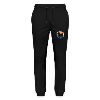 Shih Tzu - Stanley/Stella Mover Unisex Organic Jogging Trousers - black - Front - Marisol (170cm) & Nik (191cm)