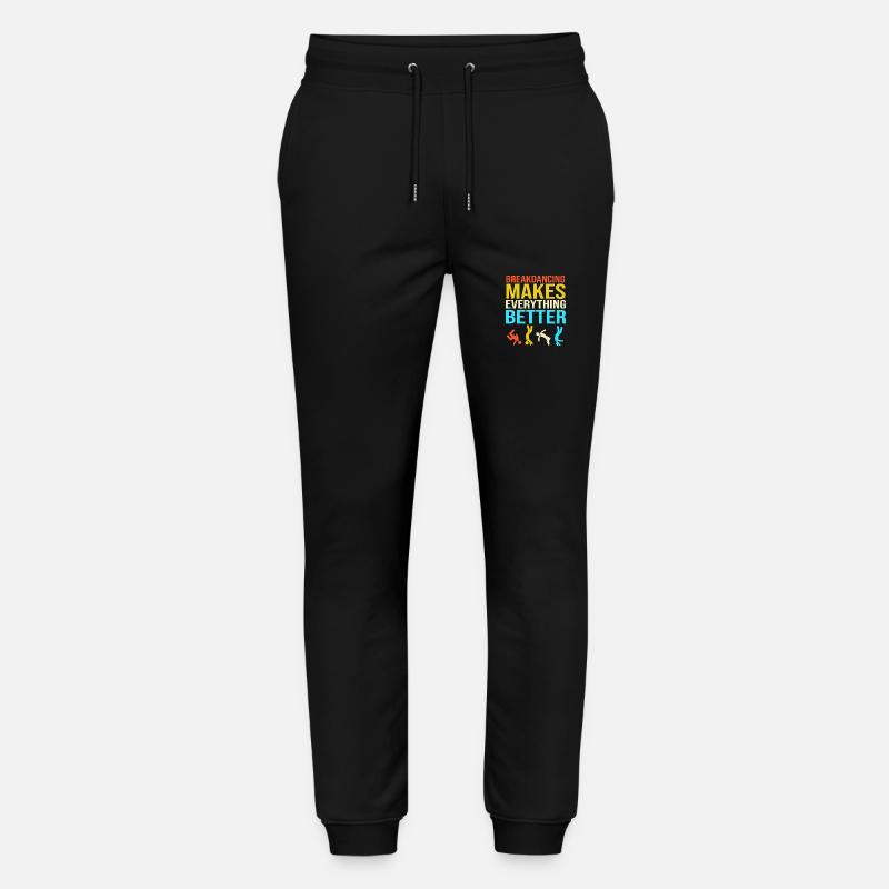 Breakdance - Pantalon de jogging bio MOVER Stanley/Stella unisexe - noir