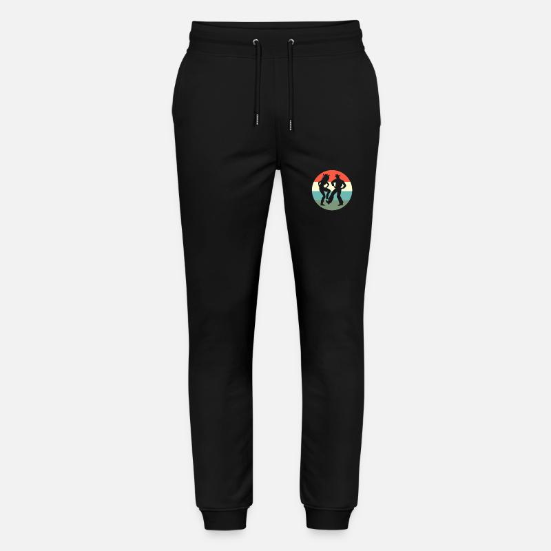 Square Dance - Stanley/Stella Unisex Bio Jogginghose Mover  - Schwarz