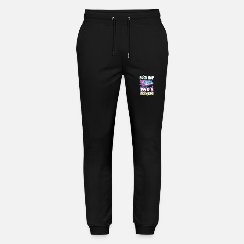 Sock Hop - Stanley/Stella Unisex Bio Jogginghose Mover  - Schwarz