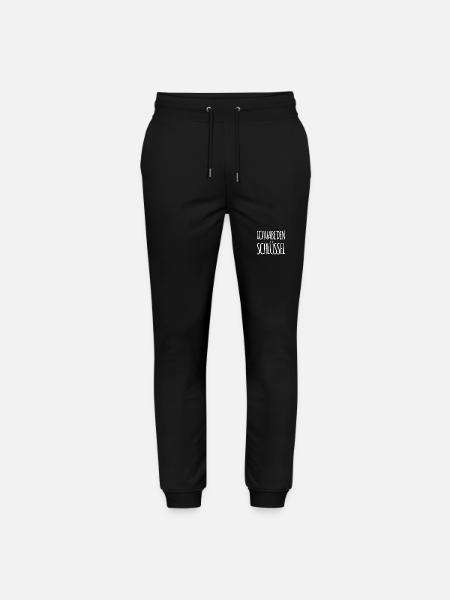 ich besitze den Schlüssel - Stanley/Stella Unisex Bio Jogginghose Mover - Schwarz
