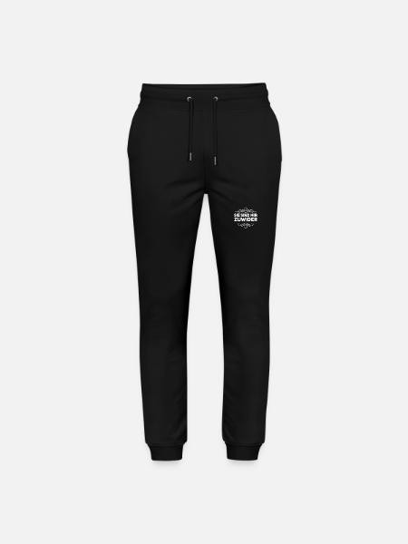 ich mag sie nicht - Stanley/Stella Unisex Bio Jogginghose Mover - Schwarz