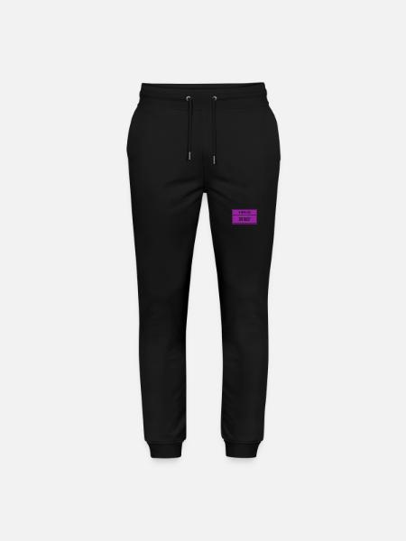 wir werden belauscht - Stanley/Stella Unisex Bio Jogginghose Mover - Schwarz